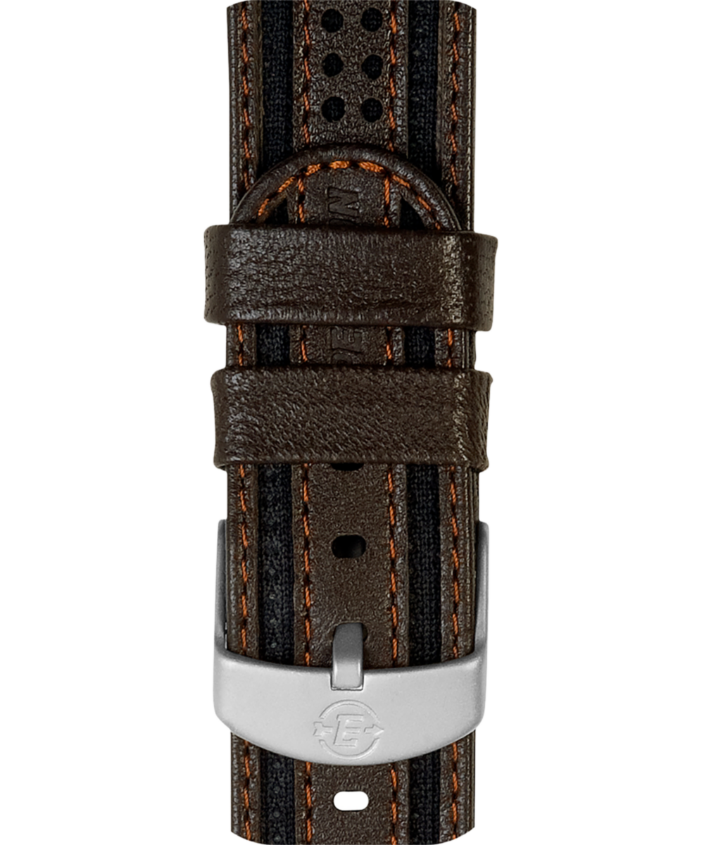 Heritage 18mm Fabric with Leather Strap
