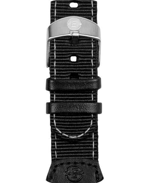 Heritage 16mm Fabric with Leather Strap
