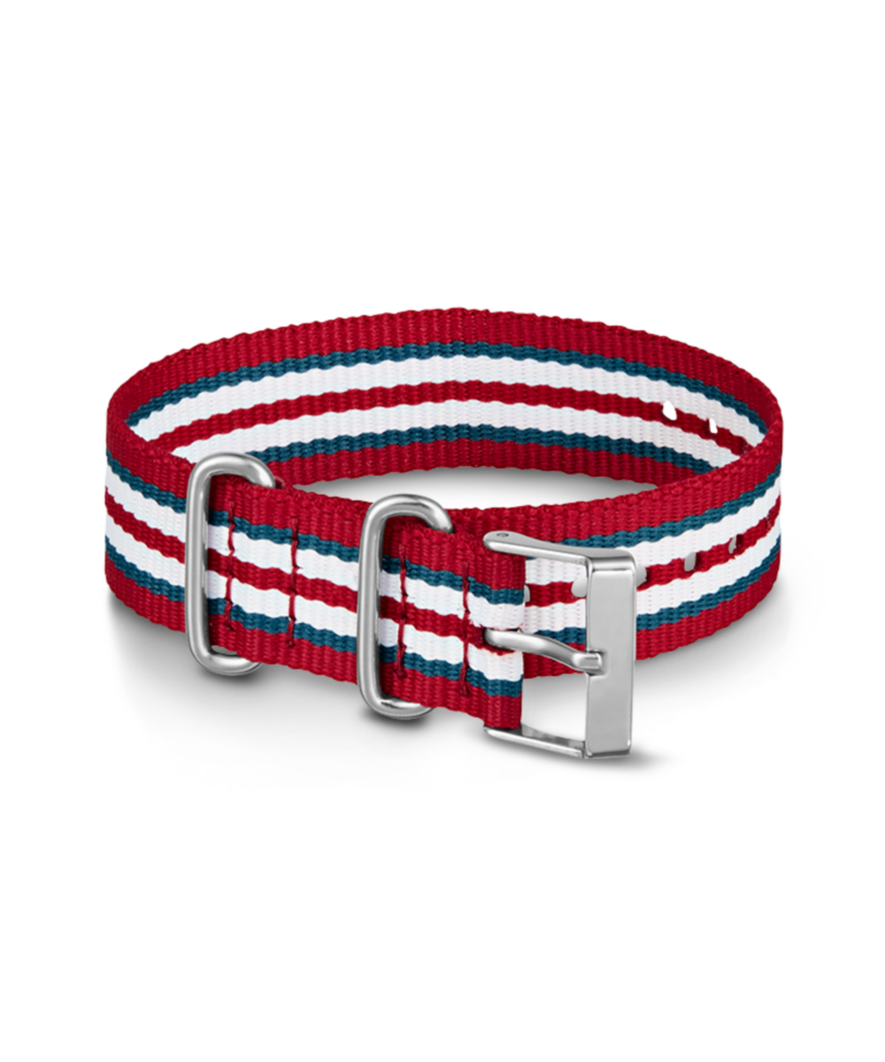 Heritage 20mm Fabric Slip-Thru Single Layer Strap