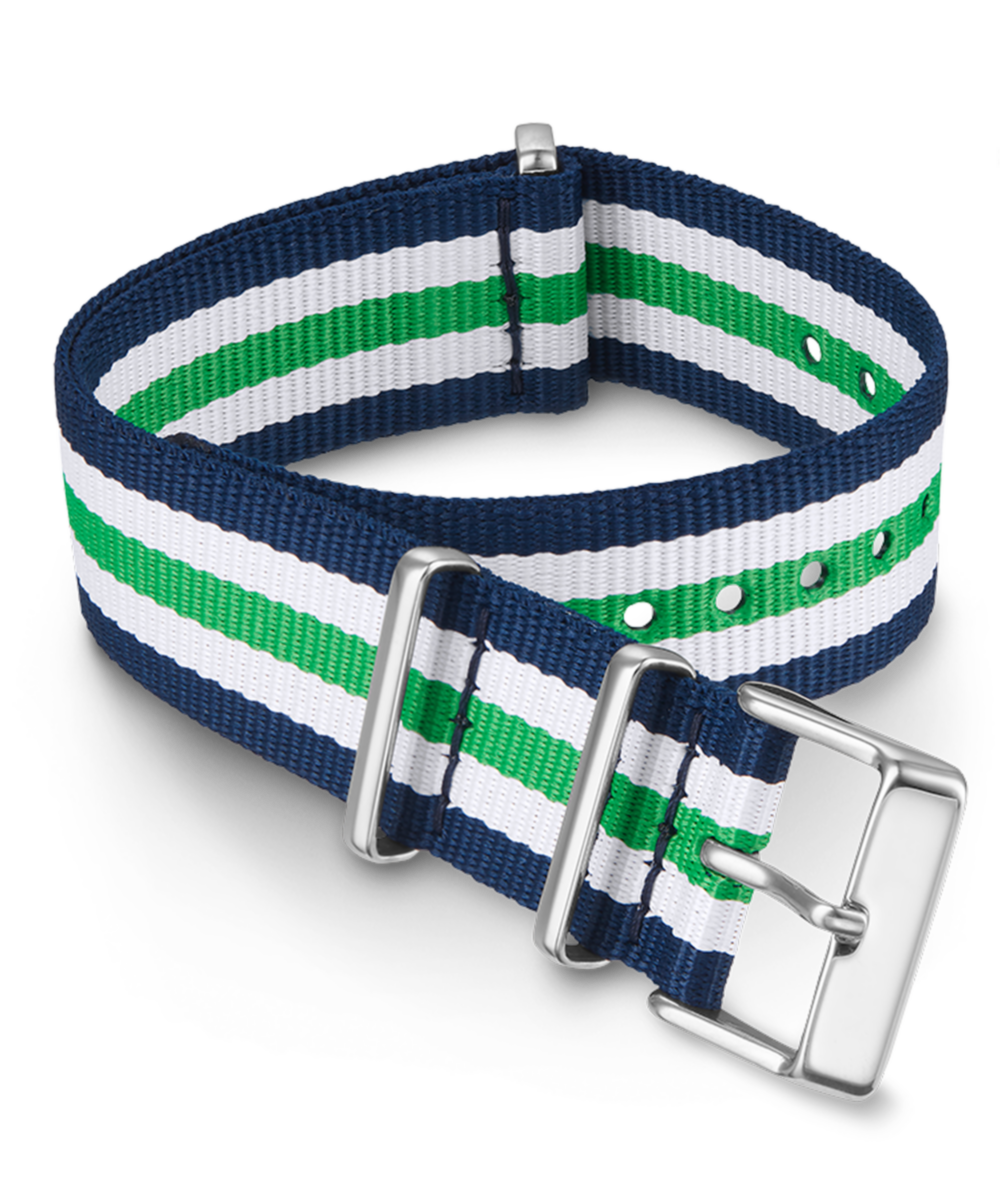 Heritage 20mm Fabric Slip-Thru Double Layer Strap