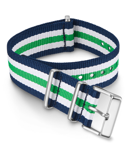 Heritage 20mm Fabric Slip-Thru Double Layer Strap