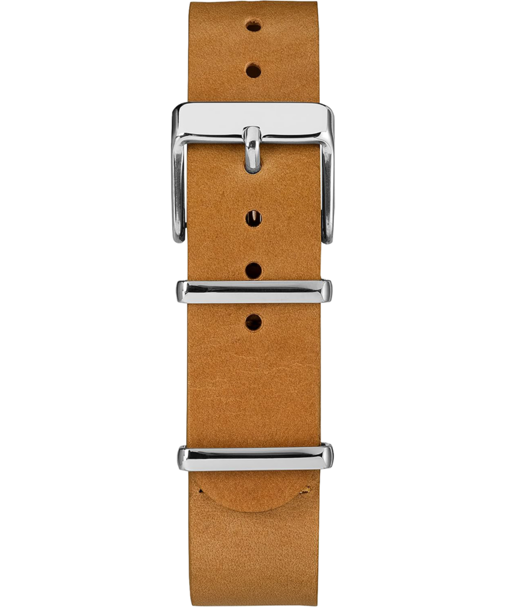Heritage 20mm Leather Slip-Thru Double Layer Strap
