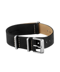 Heritage 20mm Leather Slip-Thru Double Layer Strap
