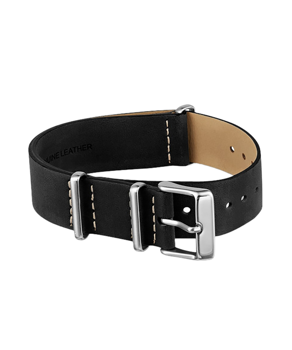 Heritage 20mm Leather Slip-Thru Double Layer Strap