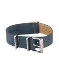 Heritage 20mm Leather Slip-Thru Double Layer Strap