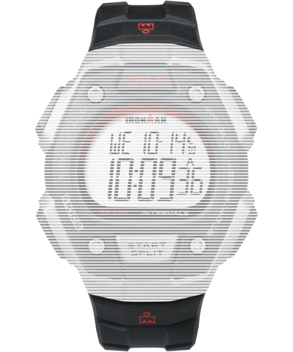 Heritage Replacement 18mm Black Resin Strap for Ironman Classic 50 Full-Size