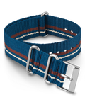 Heritage 20mm Fabric Slip-Thru Double Layer Strap