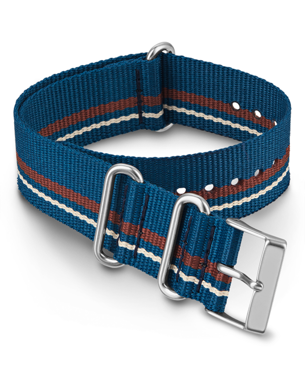Heritage 20mm Fabric Slip-Thru Double Layer Strap