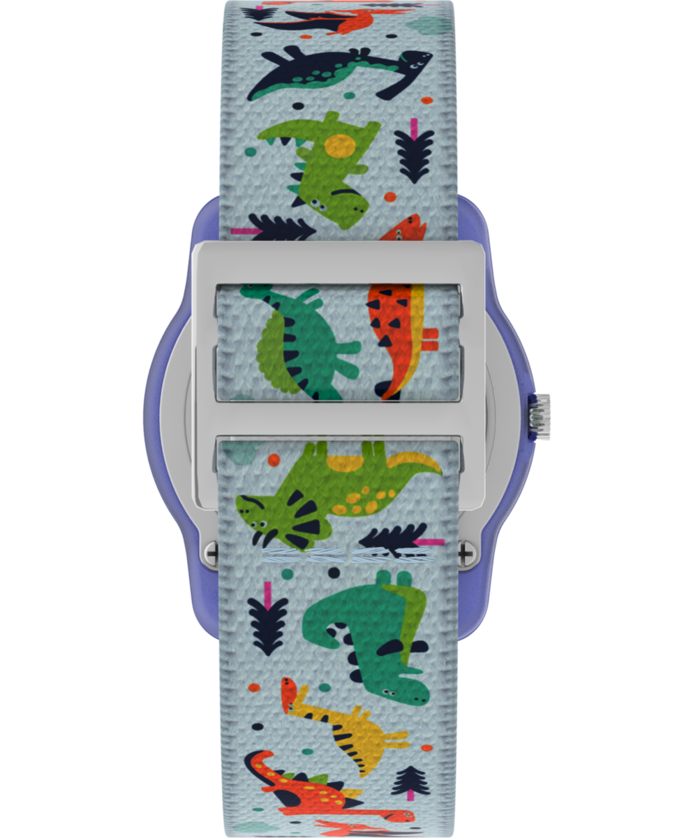 Heritage TIMEX TIME MACHINES 29mm Dinosaur Elastic Fabric Kids Watch