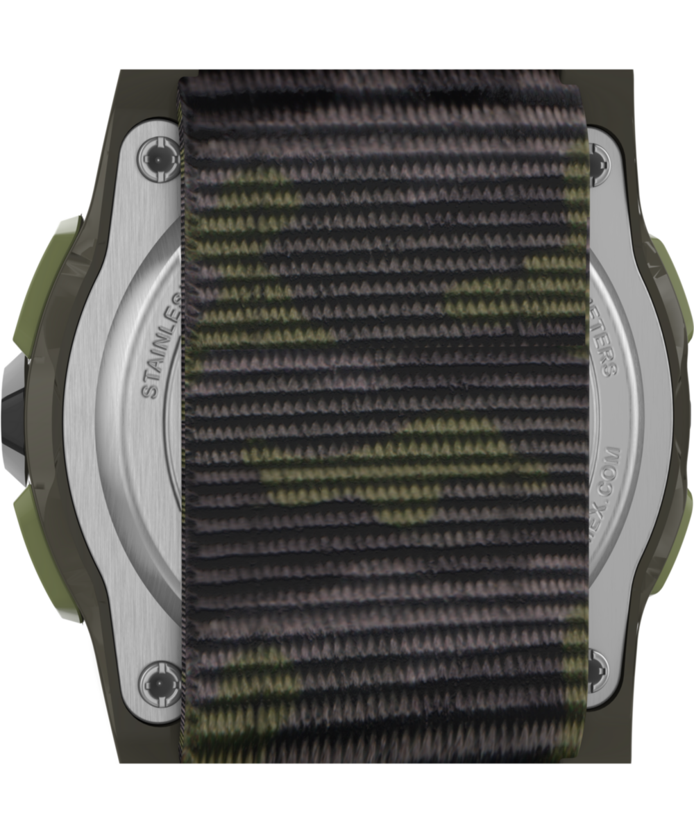 Heritage TIMEX TIME MACHINES 35mm GreenBrown Camo Fast Wrap Kids Digital Watch