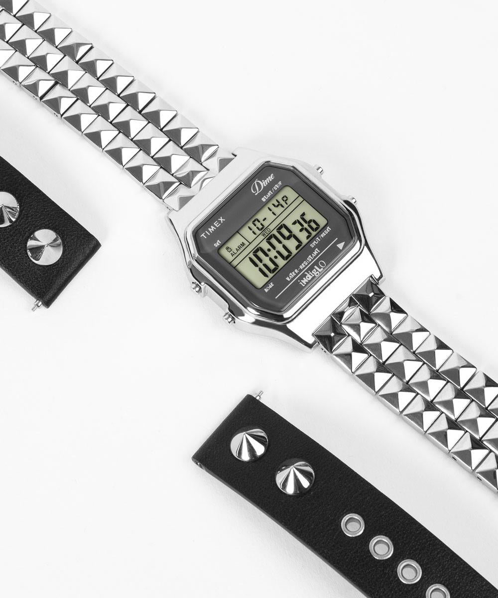 Heritage Dime x Timex - Presented by END. 34mm Stainless Steel Bracelet Watch Gift Set