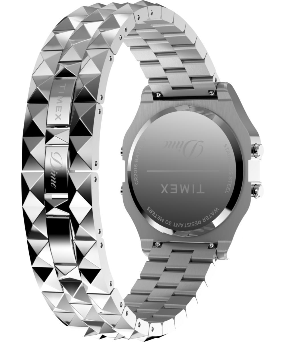 Heritage Dime x Timex - Presented by END. 34mm Stainless Steel Bracelet Watch Gift Set