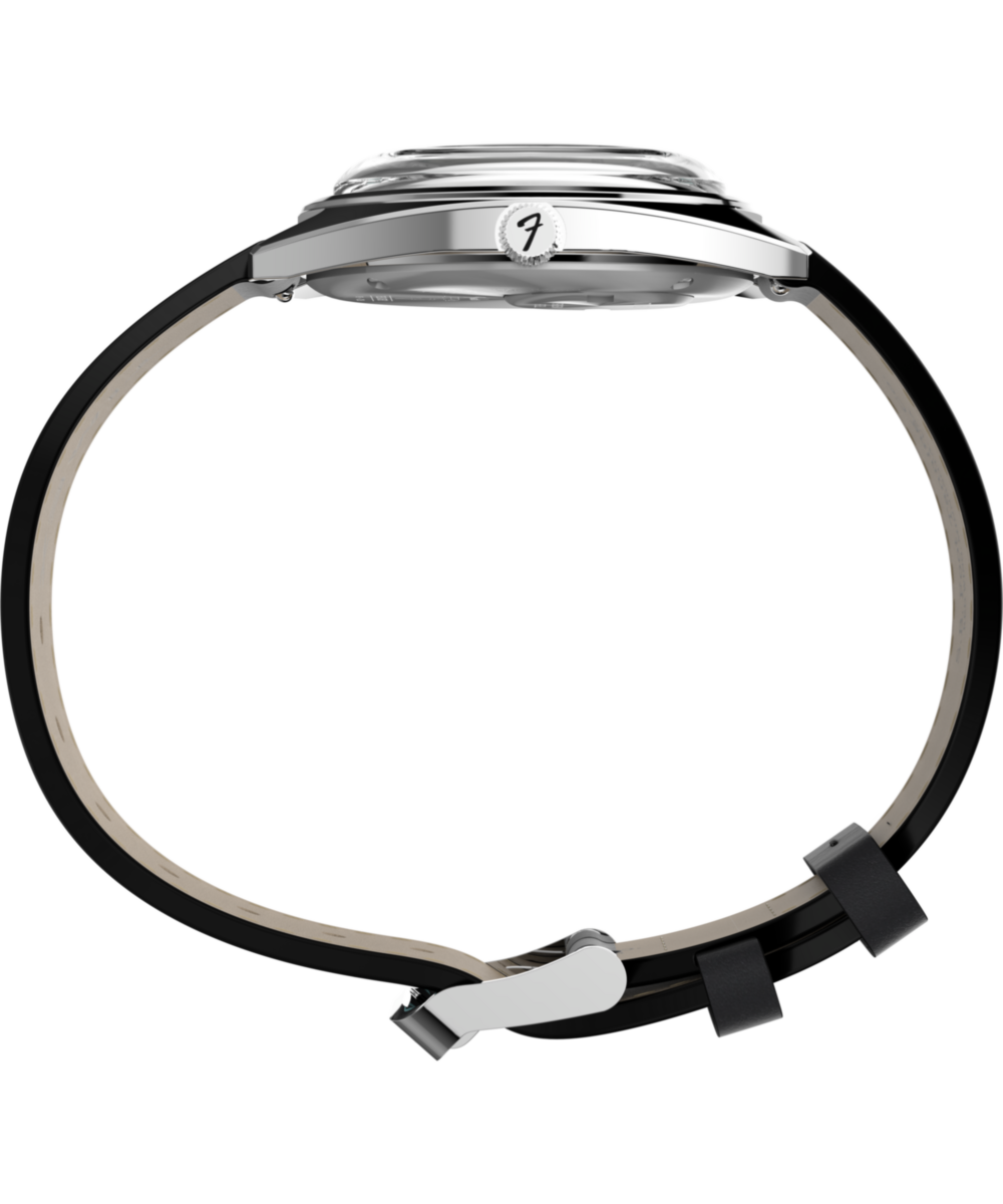 Heritage Fender x Timex 37mm Leather Strap Watch Giftset