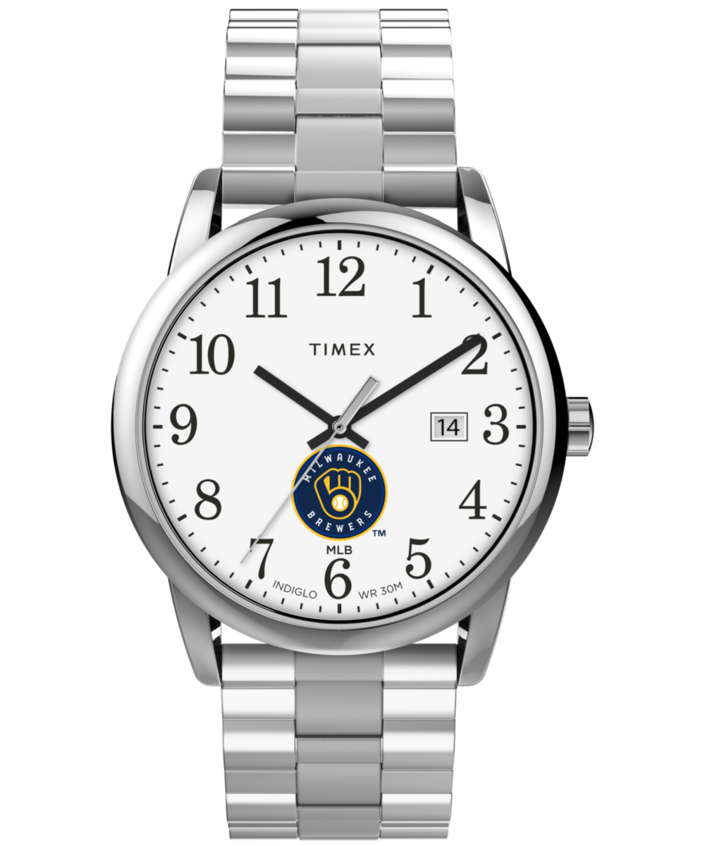 Heritage Easy Reader Expansion Bracelet Milwaukee Brewers