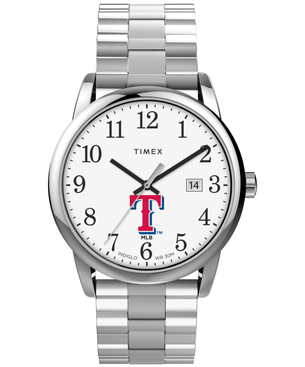 Heritage Easy Reader Expansion Bracelet Texas Rangers